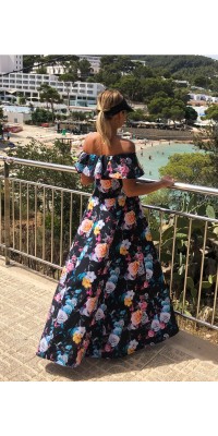 Dámske dlhé šaty NORA