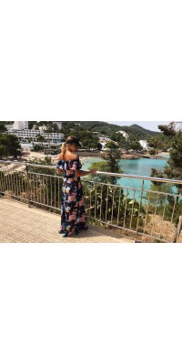 Dámske dlhé šaty NORA