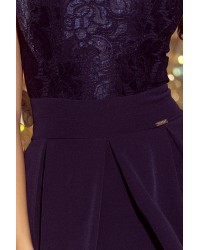 Dámske šaty NIKOL TMAVO MODRÉ