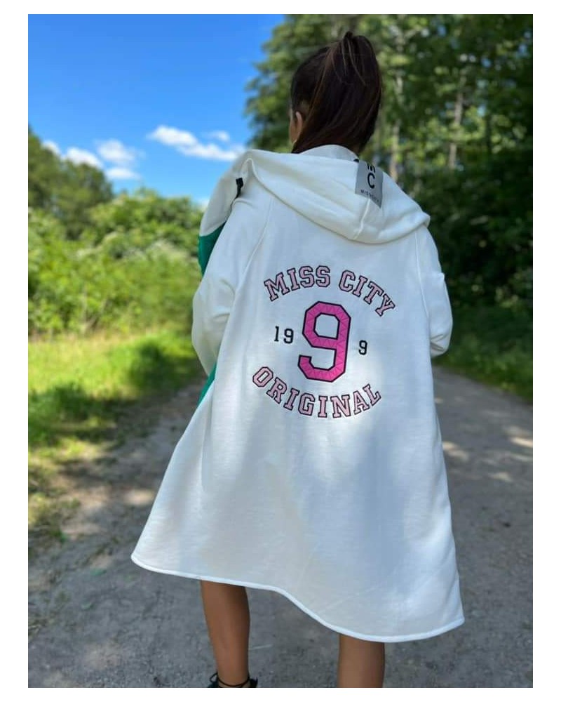 Dámska bunda/mikina NINE ZELENÁ