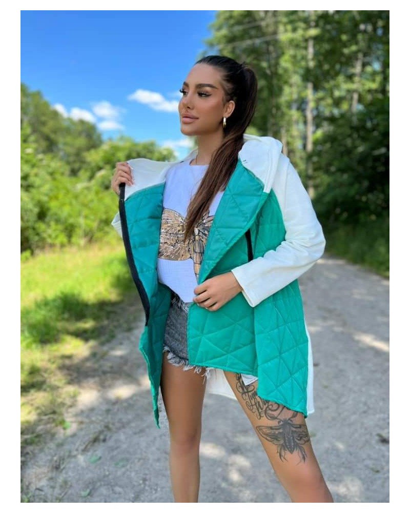 Dámska bunda/mikina NINE ZELENÁ