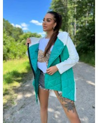 Dámska bunda/mikina NINE ZELENÁ