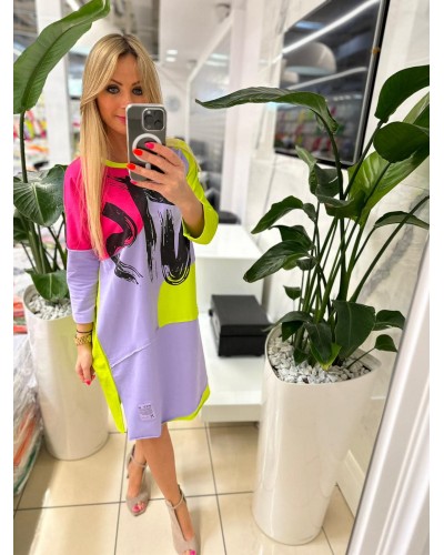 Dámske šaty ELLA FIALOVÉ