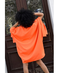 Dámske šaty KESY ORANŽOVÉ